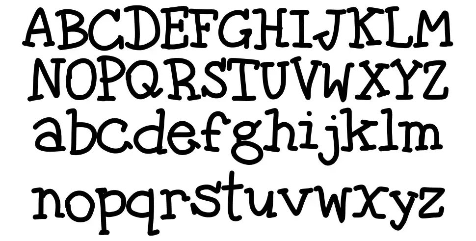 The fragile windfont specimens