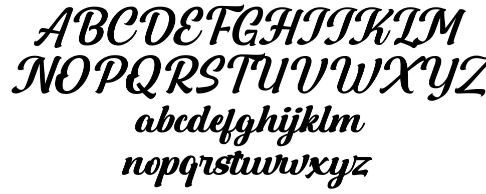 The Vintage Townfont specimens
