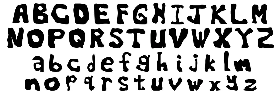 The World's Worst Fontfont specimens