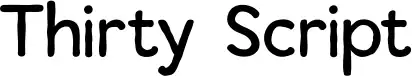 Thirty Script