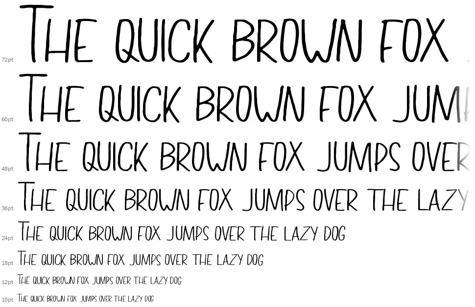 Tiffany Scriptfont waterfall