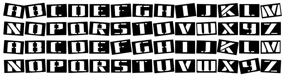 Tinsnipsfont specimens