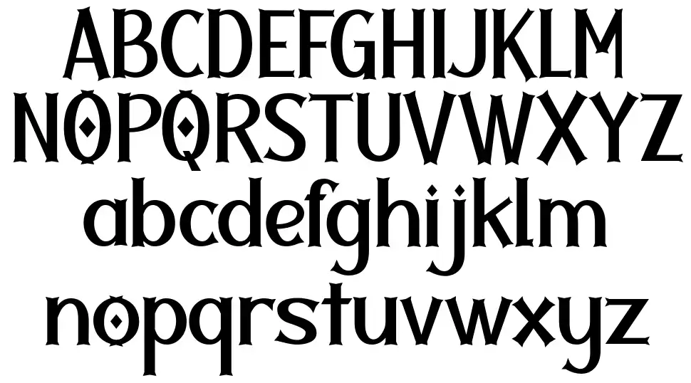 Twolankfont specimens