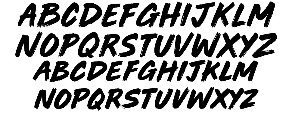 Ultra Freshfont specimens