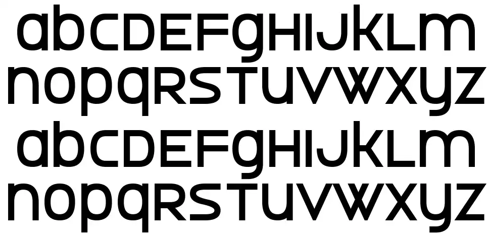 Undersidedfont specimens