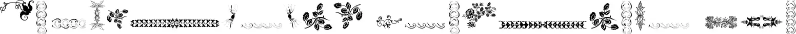 Unpublished Ornaments Two