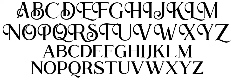 Venice Bridgefont specimens