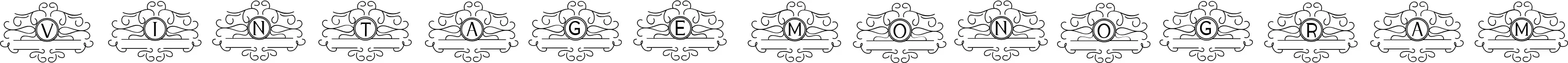 Vintage Monogram
