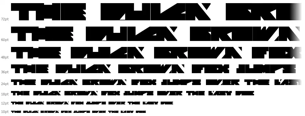 Vision Divisionfont waterfall