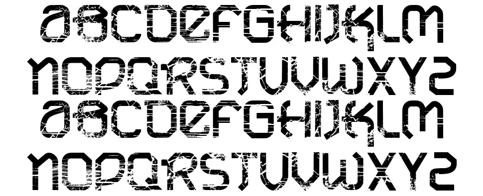VTKS Urban Timefont specimens