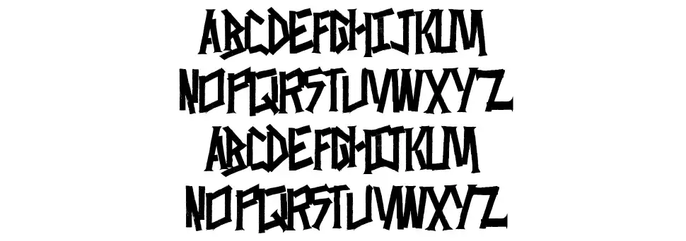 Waste Factoryfont specimens