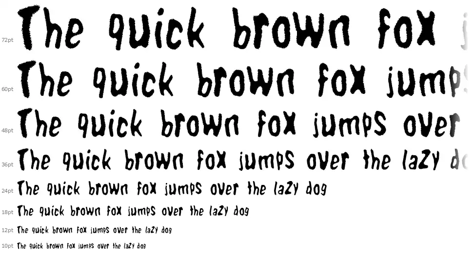 WBX Domin8font waterfall