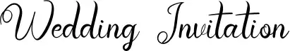 Wedding Invitation