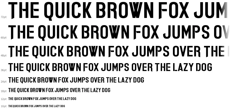 Whisper Quietfont waterfall