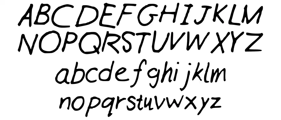 Williams Hand Neatfont specimens