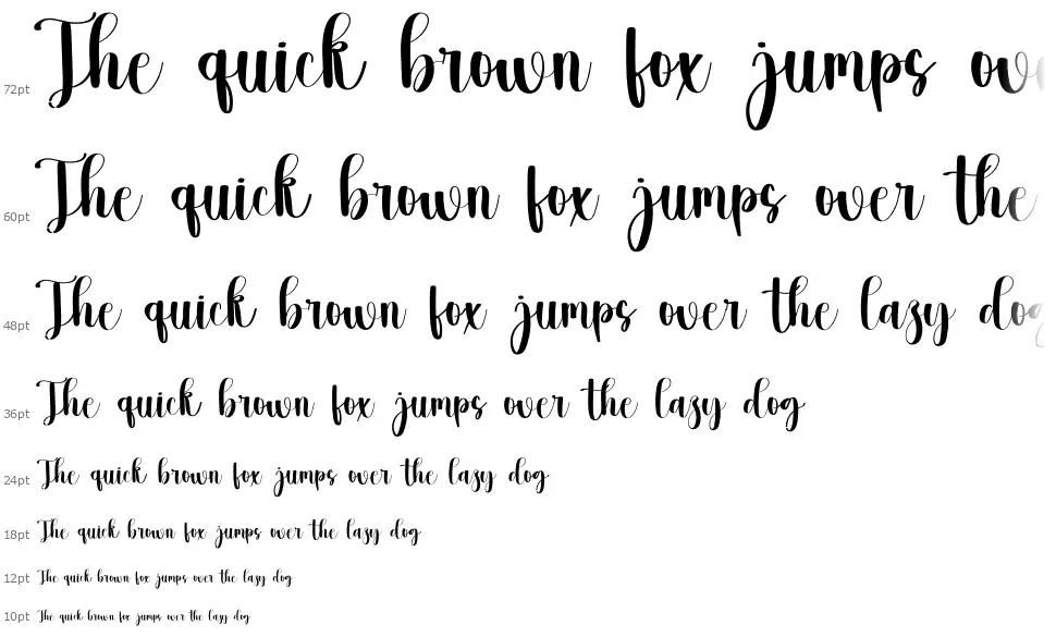 Wish Farmhousefont waterfall