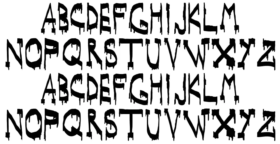 Woodcutter BCN Stylefont specimens