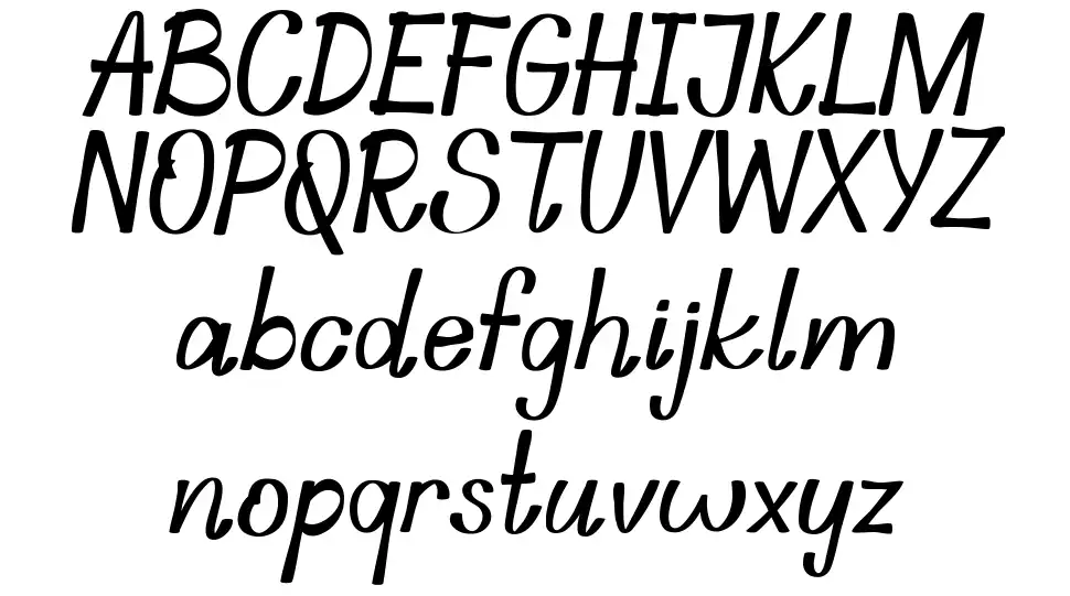 Woventryfont specimens