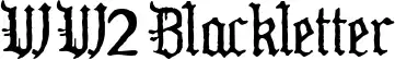 WW2Blackletter