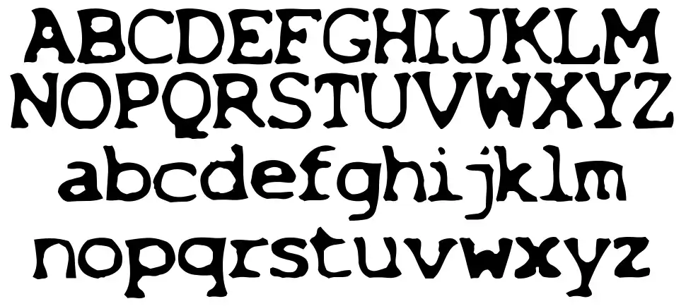 X-Filesfont specimens