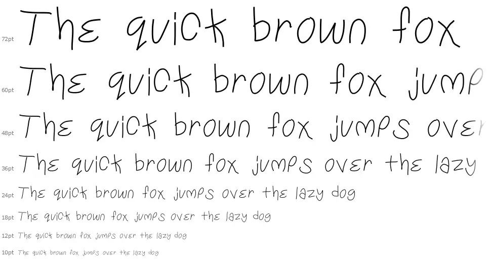 Yes siree bobfont waterfall