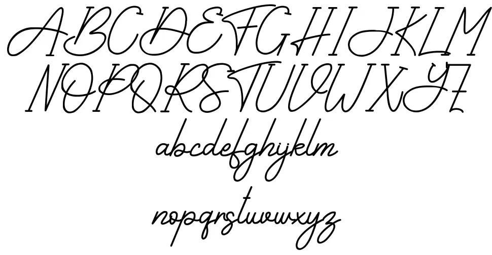 Yogyakartafont specimens